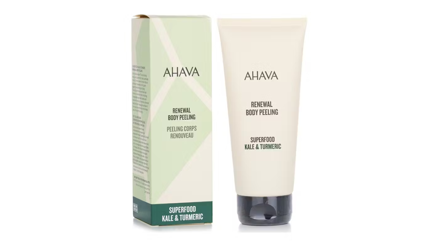 Ahava Superfood Kale & Turmeric Renewal Body Peeling - 200ml/6.8oz