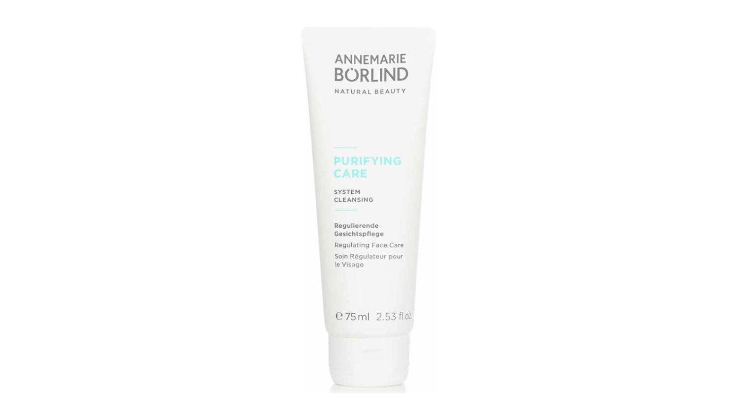 Annemarie Borlind Purifying Care System Cleansing Regulating Face Care - For Oily or Acne-Prone Skin - 75ml/2.53oz