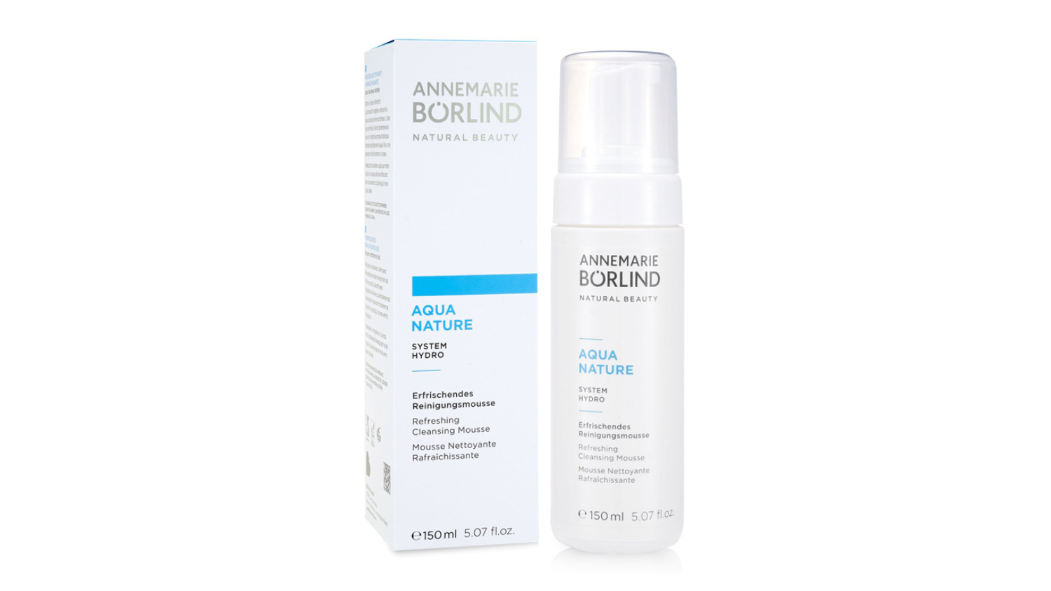 Annemarie Borlind Aquanature System Hydro Refreshing Cleansing Mousse - For Dehydrated Skin - 150ml/5.07oz