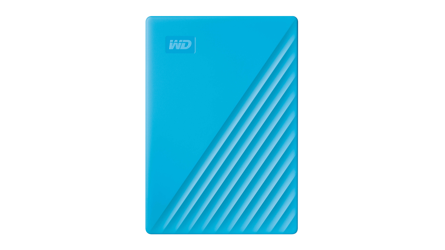 WD My Passport USB 3.2 Portable External Hard Drive - 2TB (Blue)