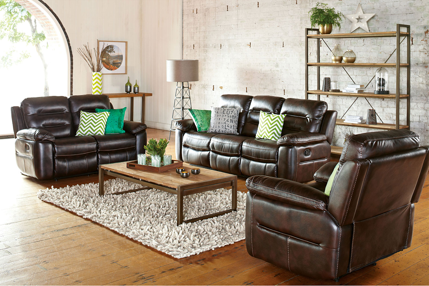 Somerset 3 Piece Fabric Recliner Lounge Suite Harvey Norman New Zealand