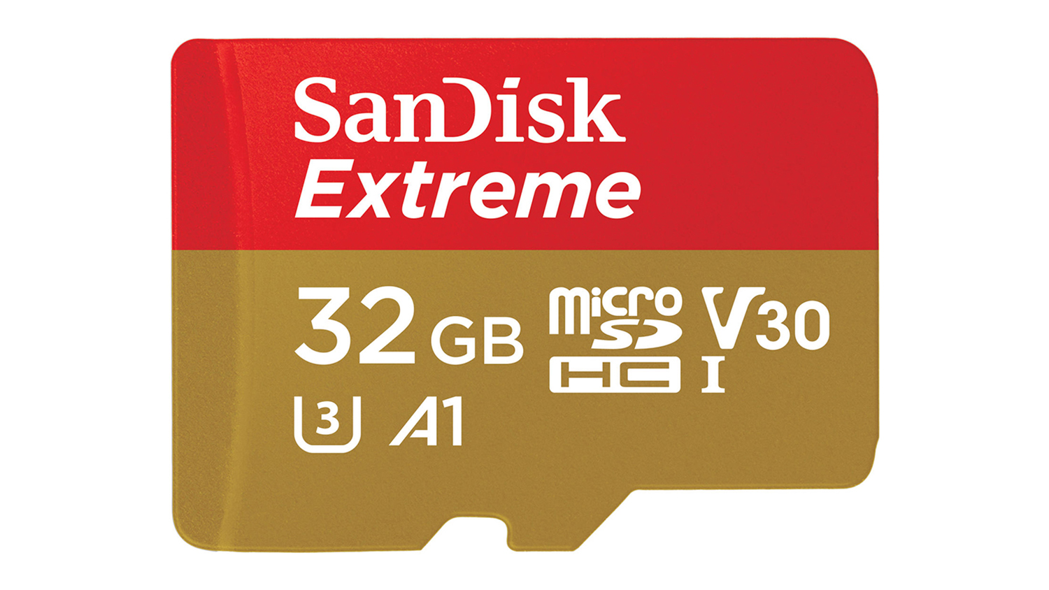 SanDisk Extreme MicroSD Card with Adapter - 32GB (microSDXC, UHS-I, V30, U3, A2)