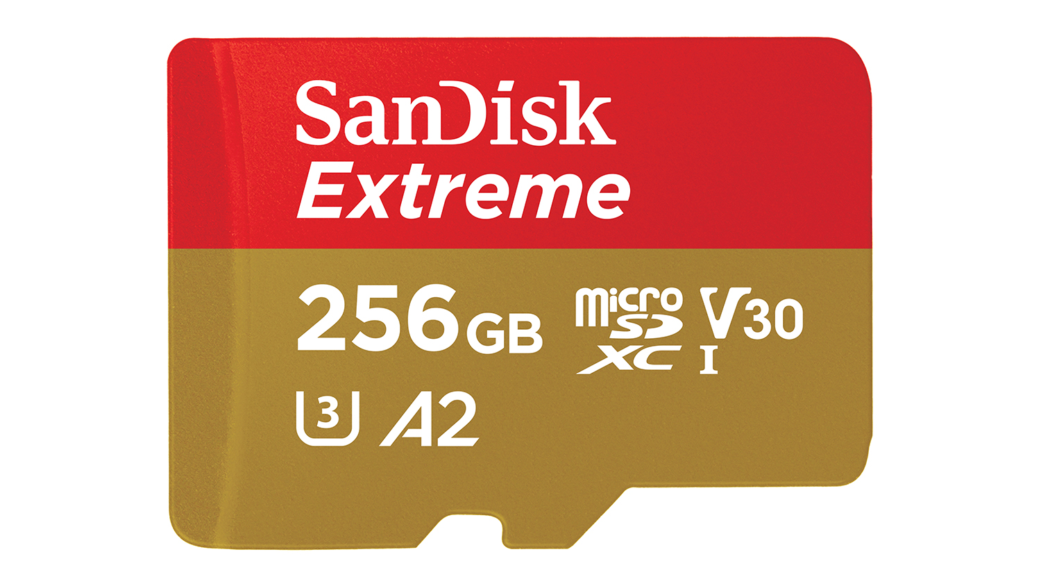 SanDisk Extreme MicroSD Card with Adapter - 256GB (microSDXC, UHS-I, V30, U3, A2)