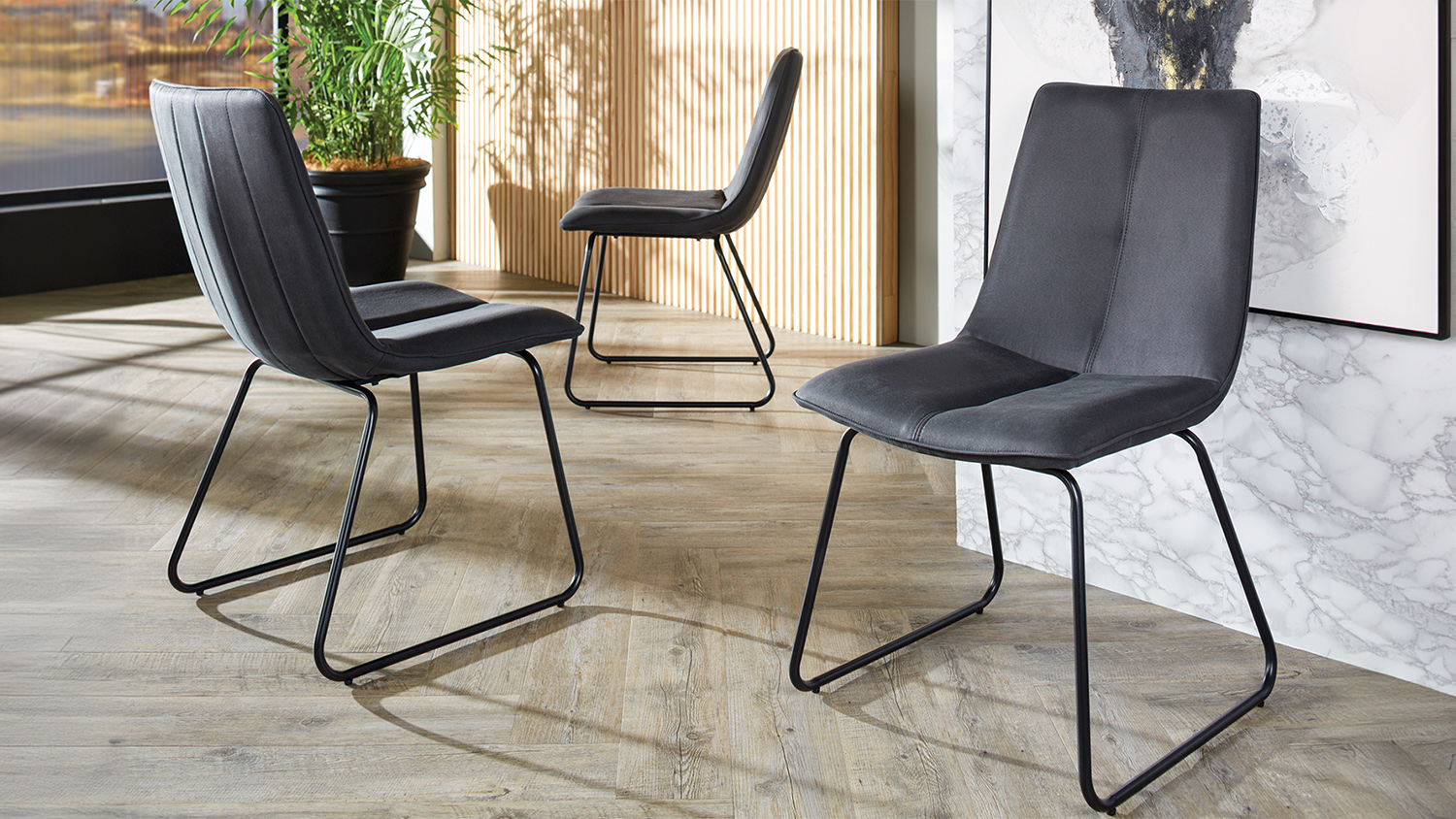 Baxter Dining Chair - Graphite