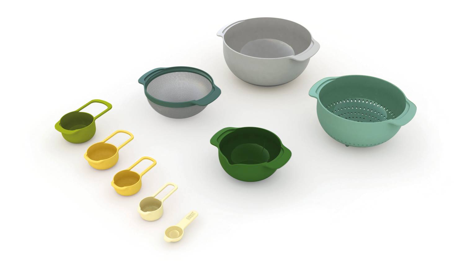 oseph Joseph Nest PLUS Nesting Food Preparation Kit 9pcs. - Opa