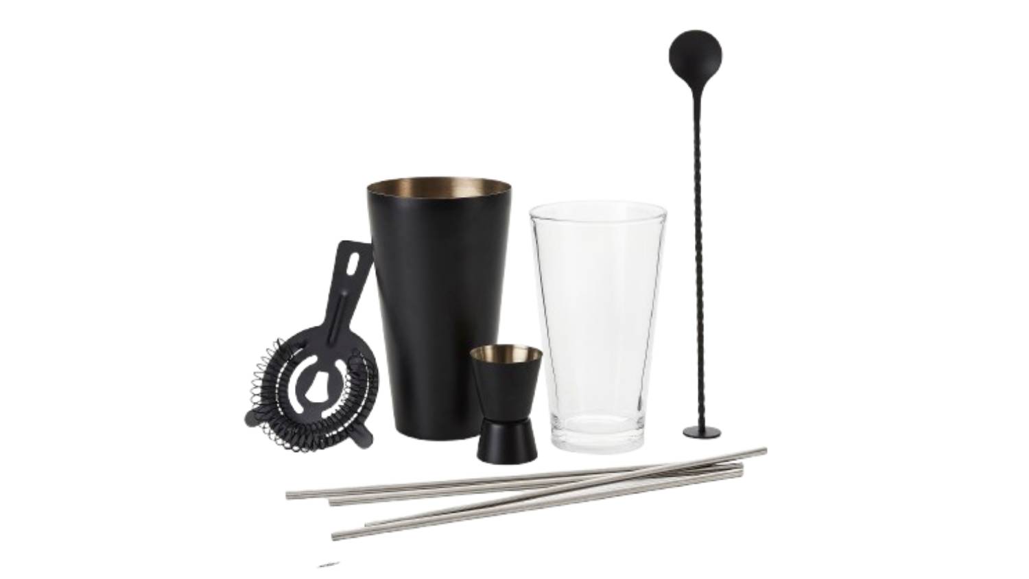 Stanley Rogers Cocktail Set 10pcs. - Matte Black