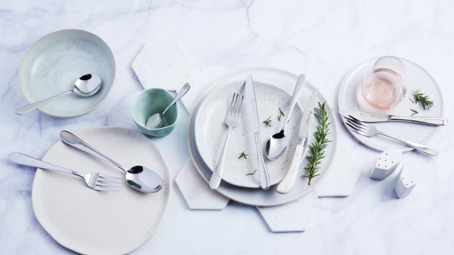 Stanley Rogers Albany Cutlery Set 56pcs. - Stainless Steel