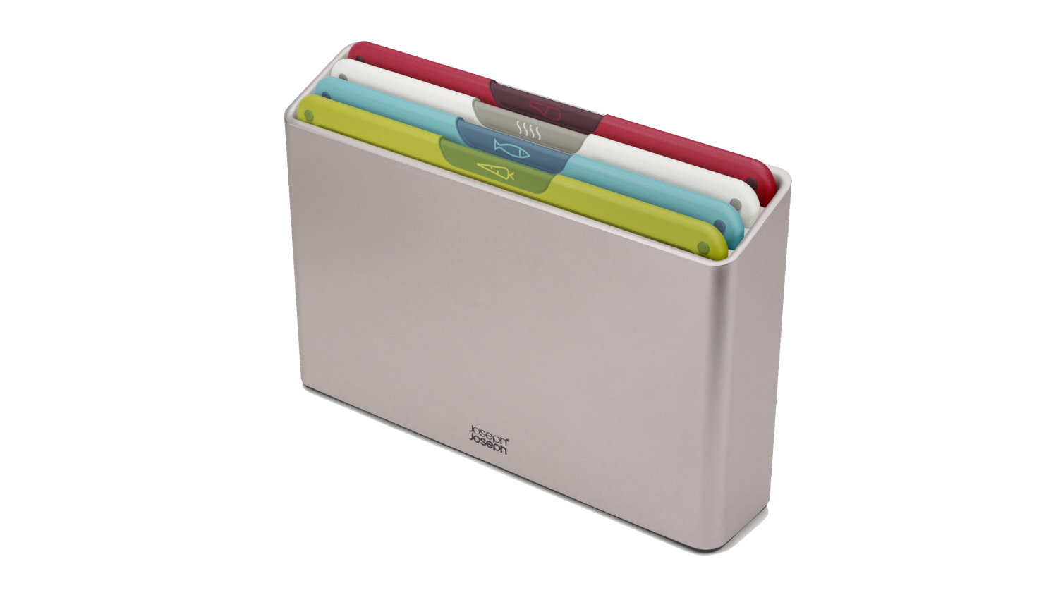Joseph Joseph Stainless Steel Chopping Board Folio 20 x 30cm - Colour-Coded