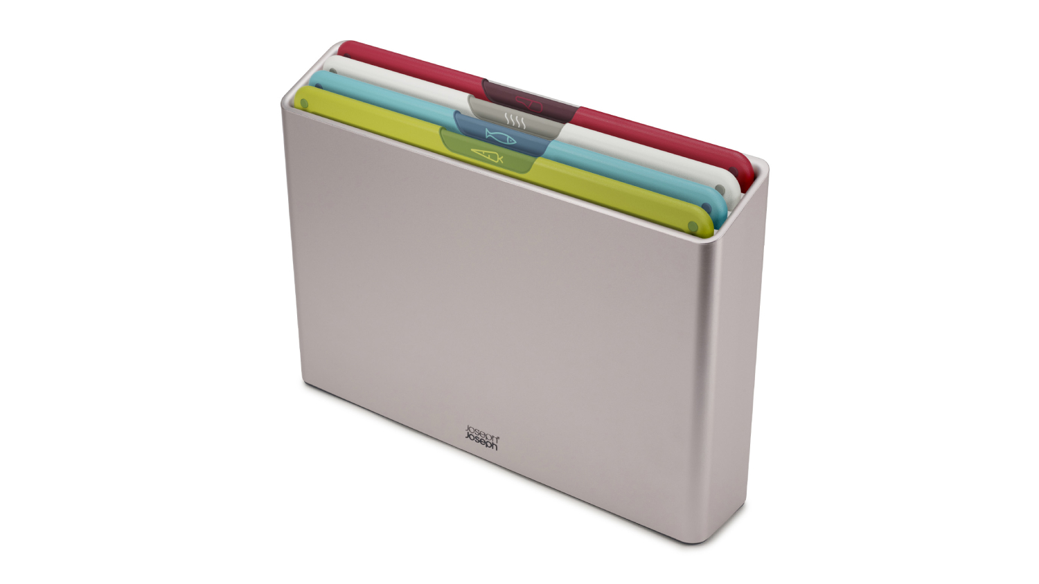 Joseph Joseph Stainless Steel Chopping Board Folio 24 x 34cm - Colour-Coded