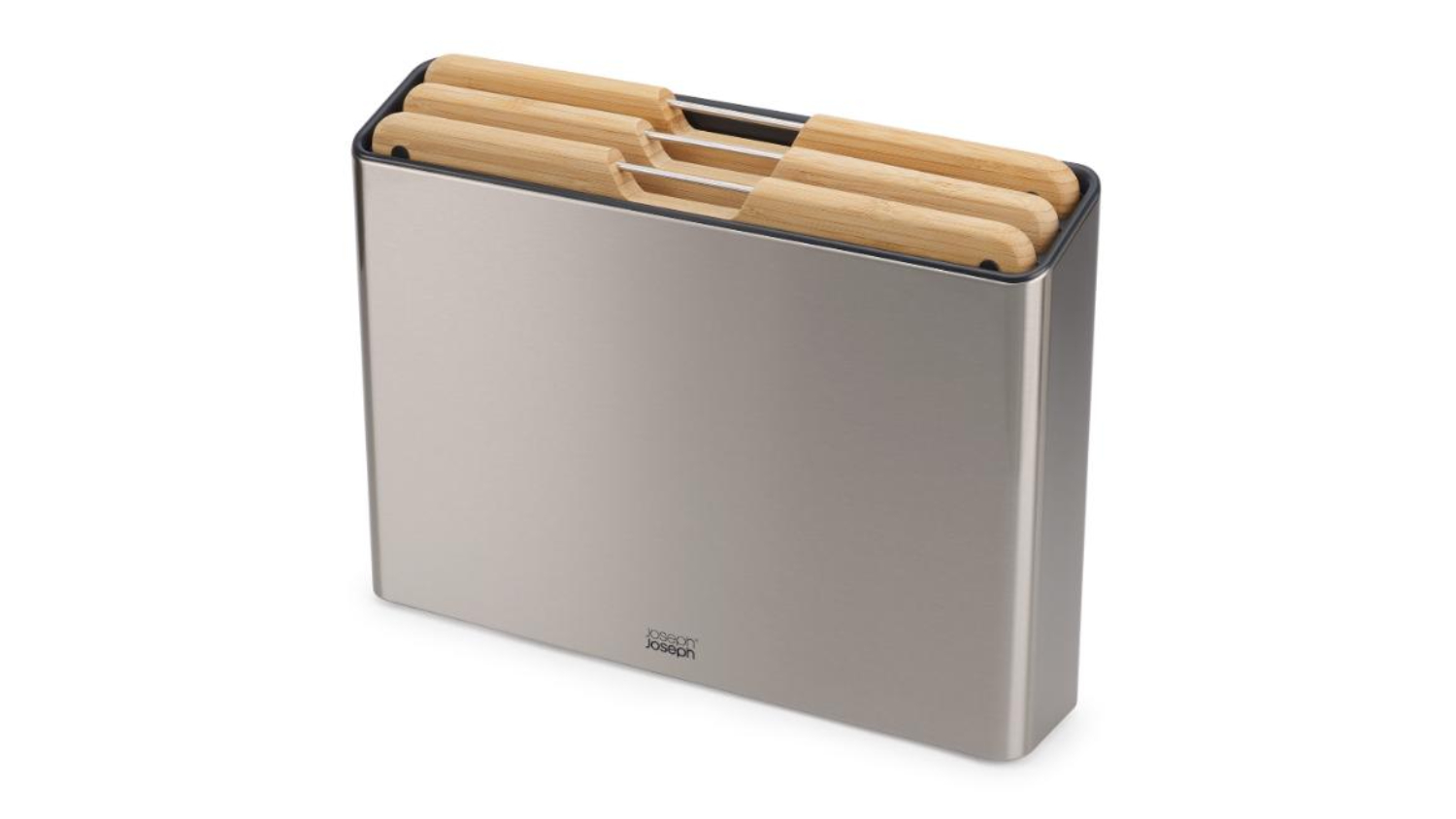 Joseph Joseph Stainless Steel Chopping Board Folio - Sturdy Bamboo