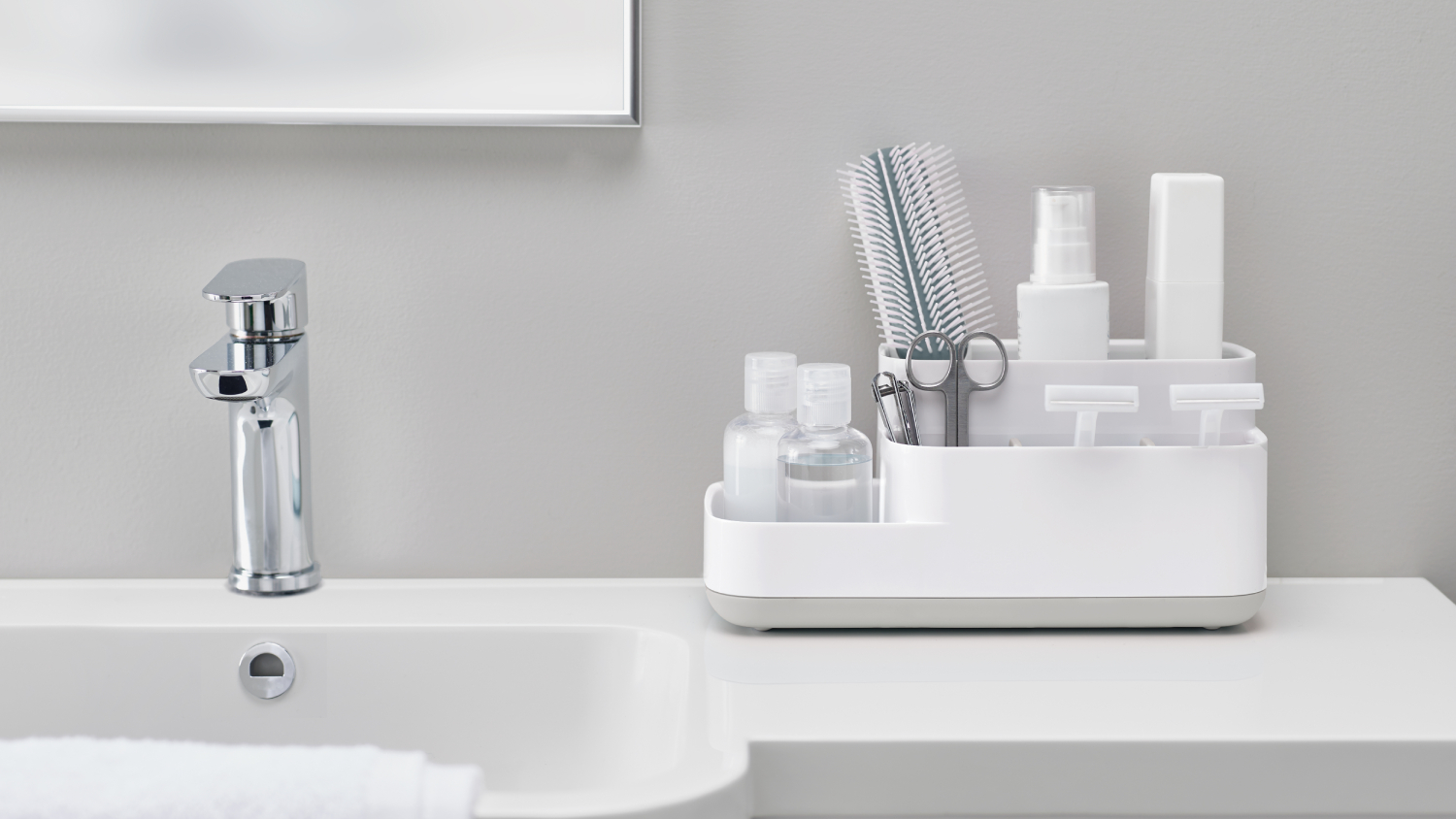 Joseph Joseph EasyStore Benchtop Bathroom Caddy - Grey