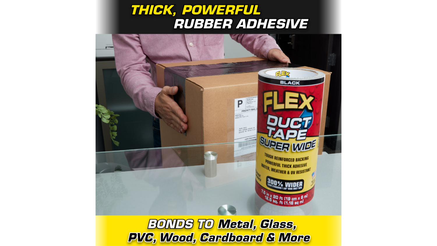 FLEX Super Wide Duct Tape 19cm x 6m