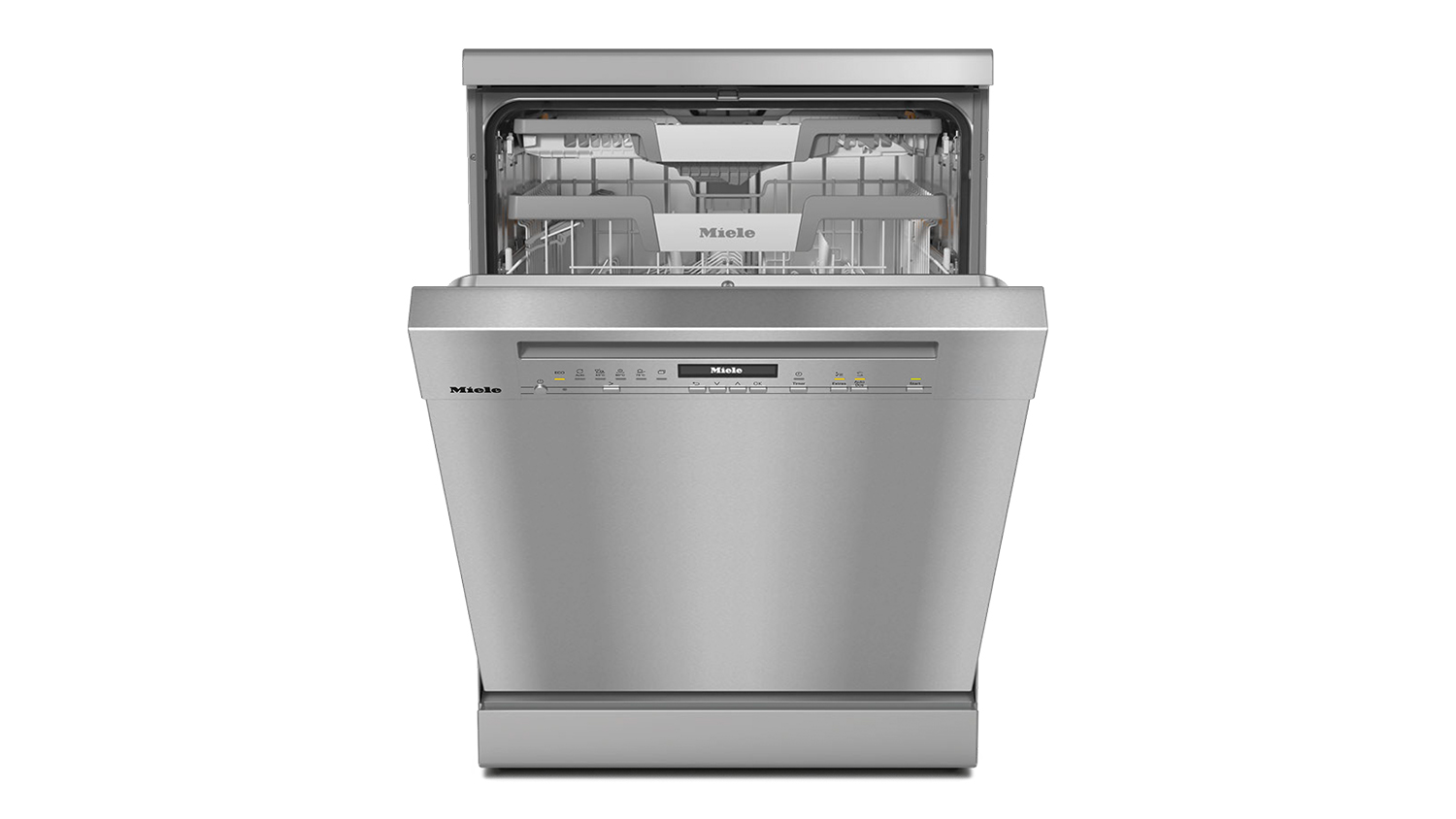 Miele 14 Place Setting Freestanding Dishwasher - CleanSteel (12531610)