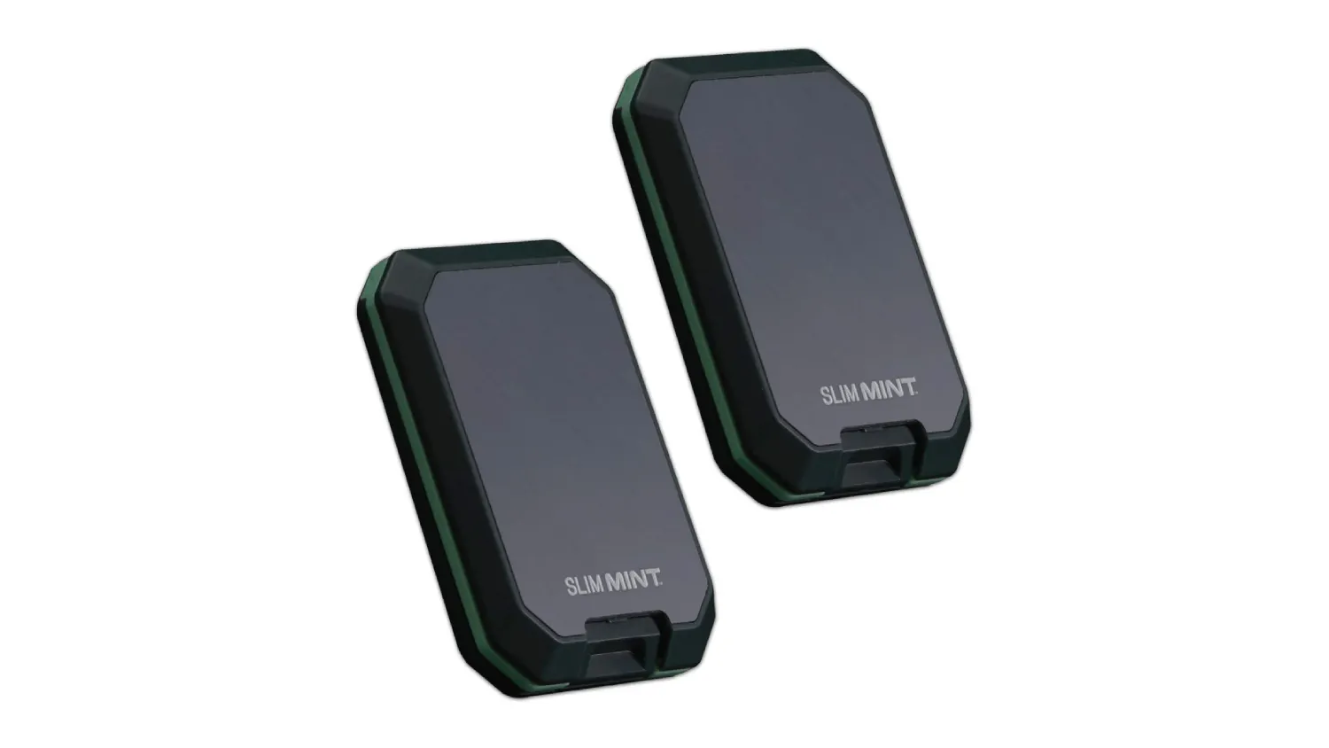 Slim Mint Ultra-Thin Hard Case Wallet Dark Grey Harvey