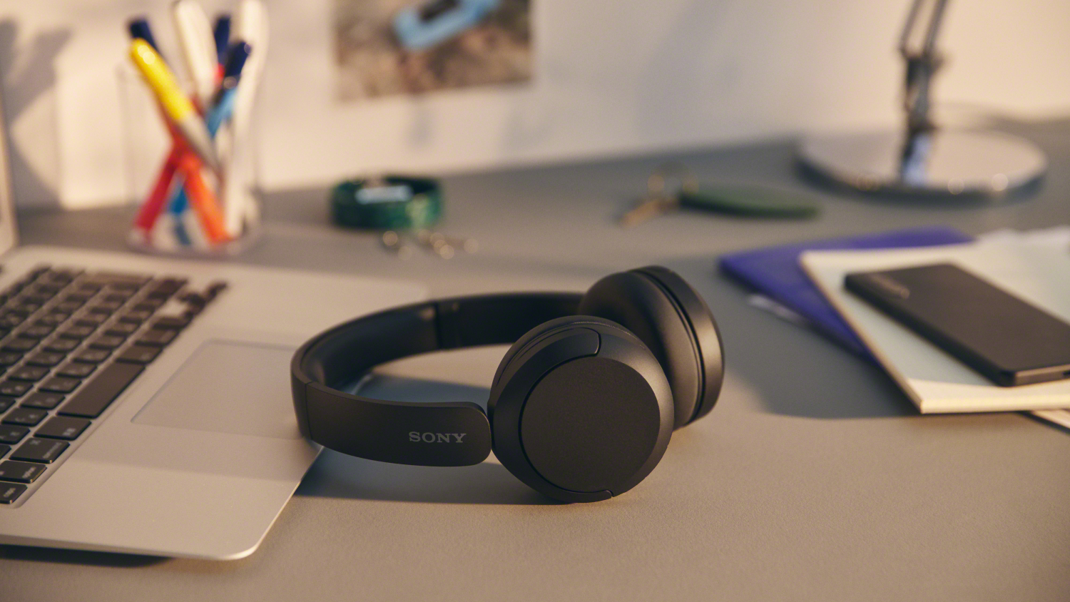 Sony WH-CH520 Wireless On-Ear Headphones - Black