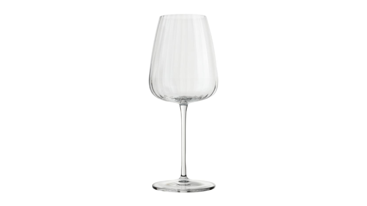 Luigi Bormioli Optica Chardonnay Glass Set 550ml 4pcs.