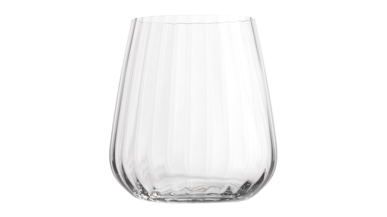 Luigi Bormioli Optica Stemless Round Glass Set 450ml 4pcs.