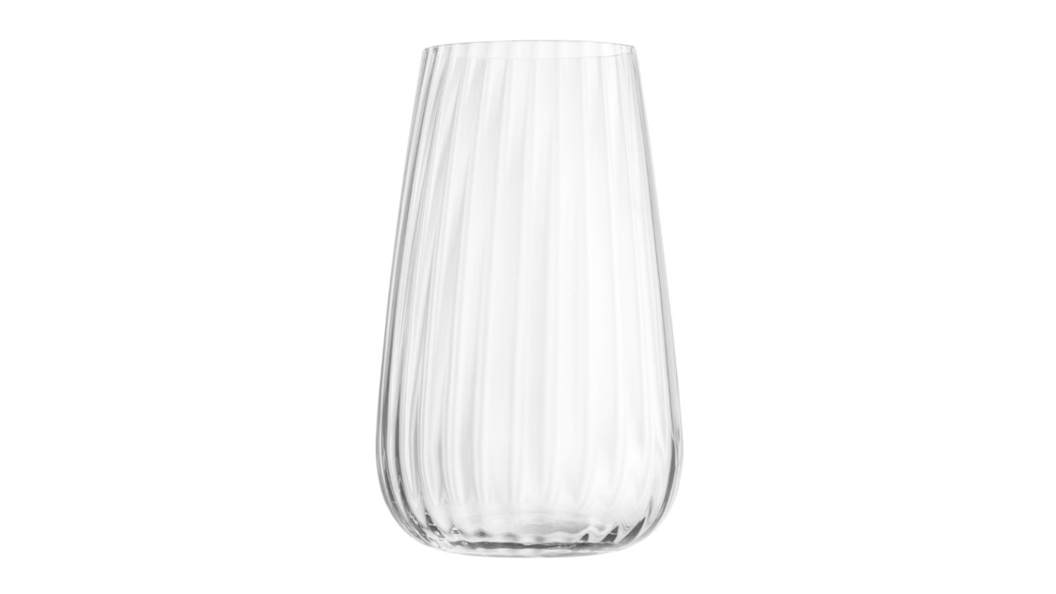 Luigi Bormioli Optica Stemless Tall Glass Set 570ml 4pcs.