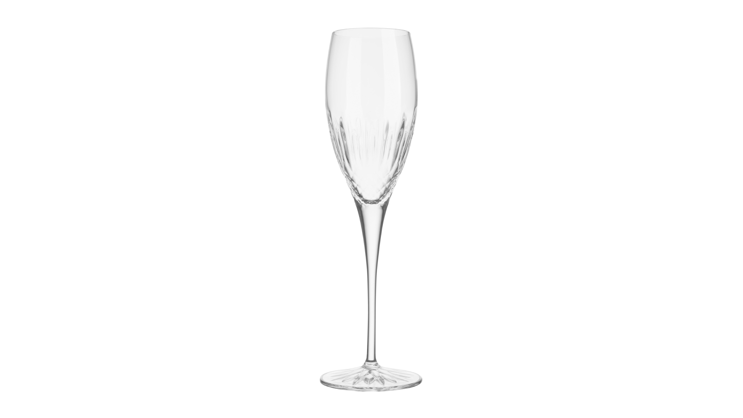 Luigi Bormioli Diamante Champagne Glass 220ml 4pcs.