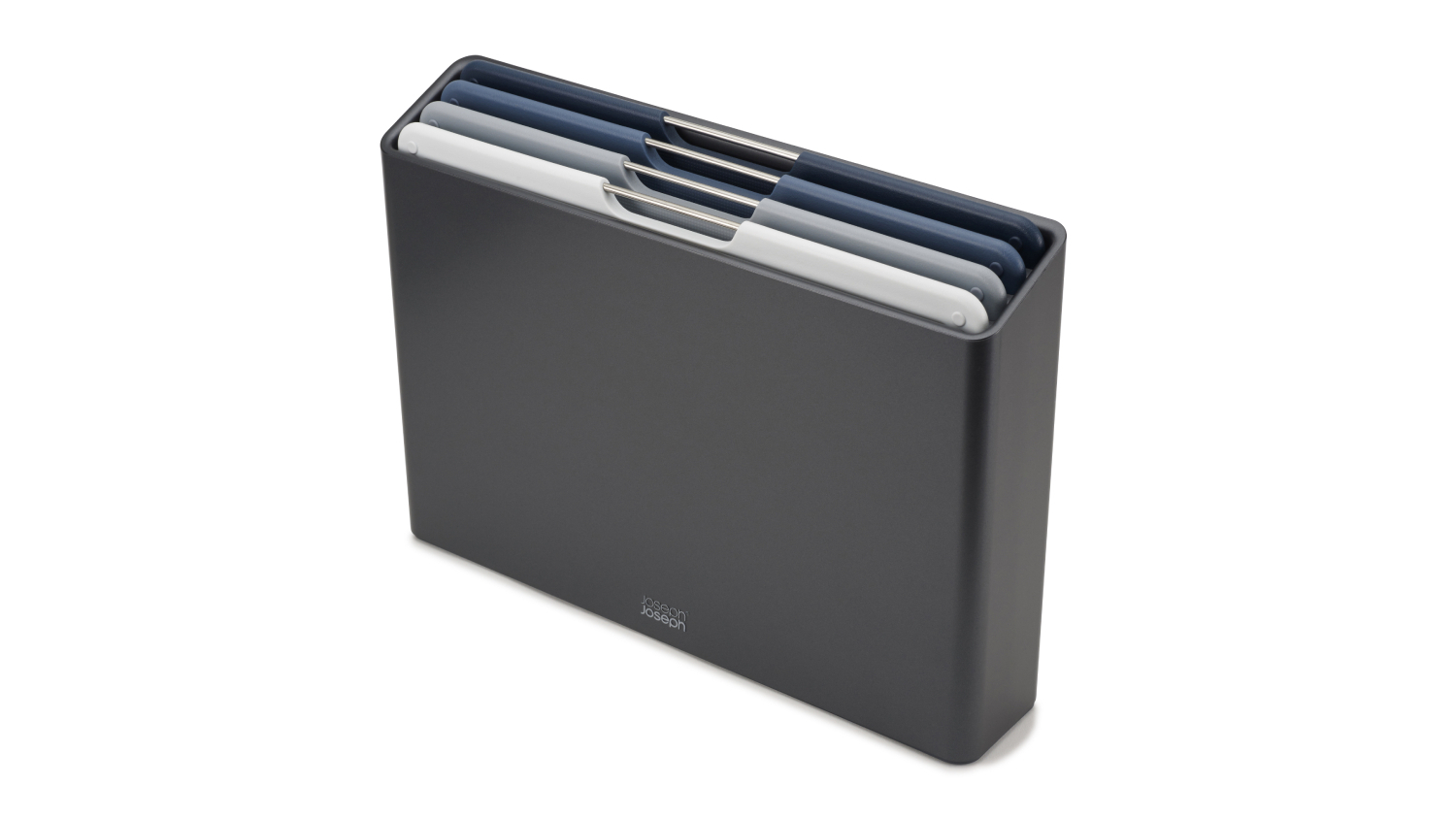 Joseph Joseph Matte Graphite Chopping Board Folio Large - Blue-Grey