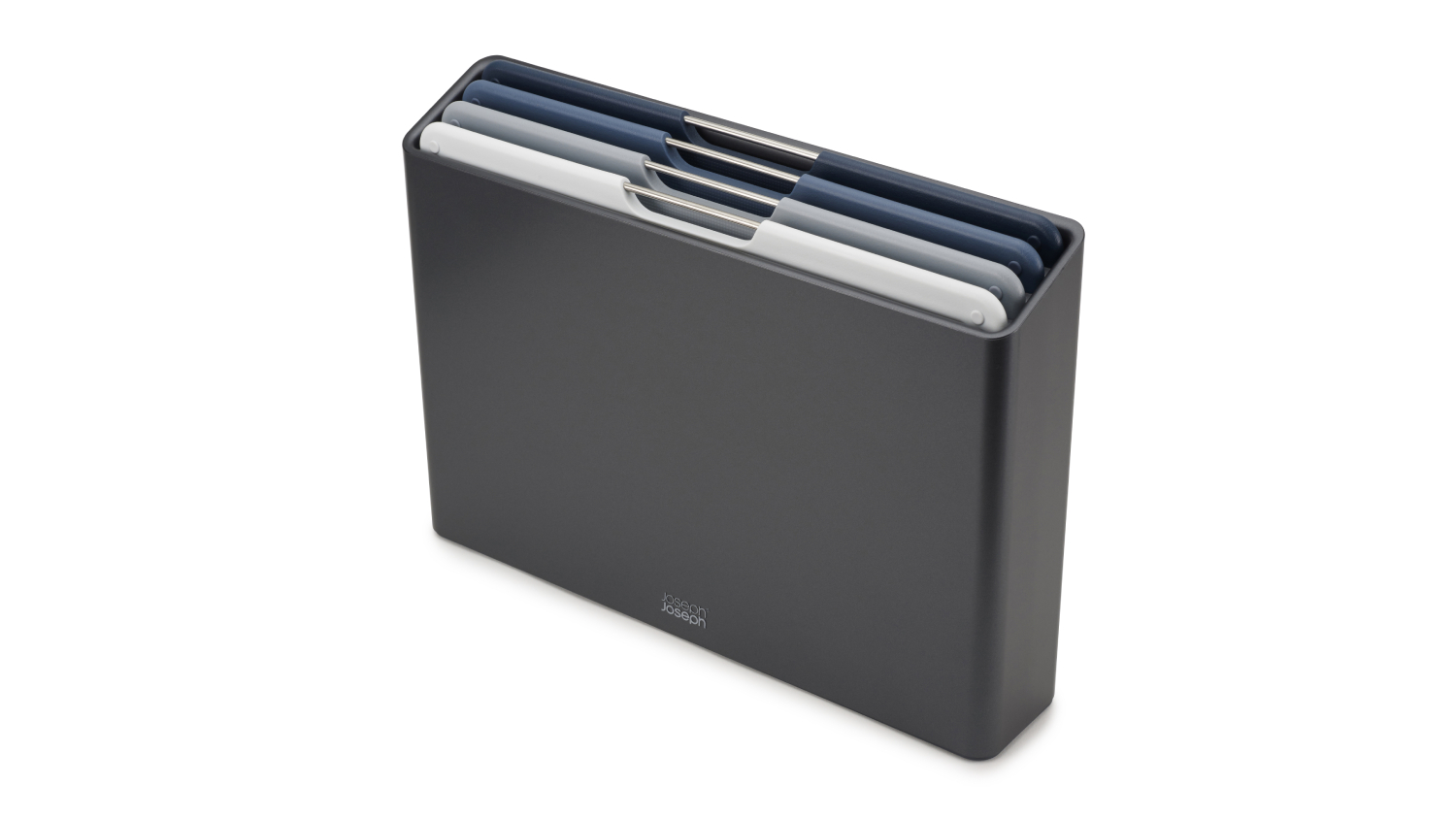 Joseph Joseph Matte Graphite Chopping Board Folio Regular - Blue-Grey