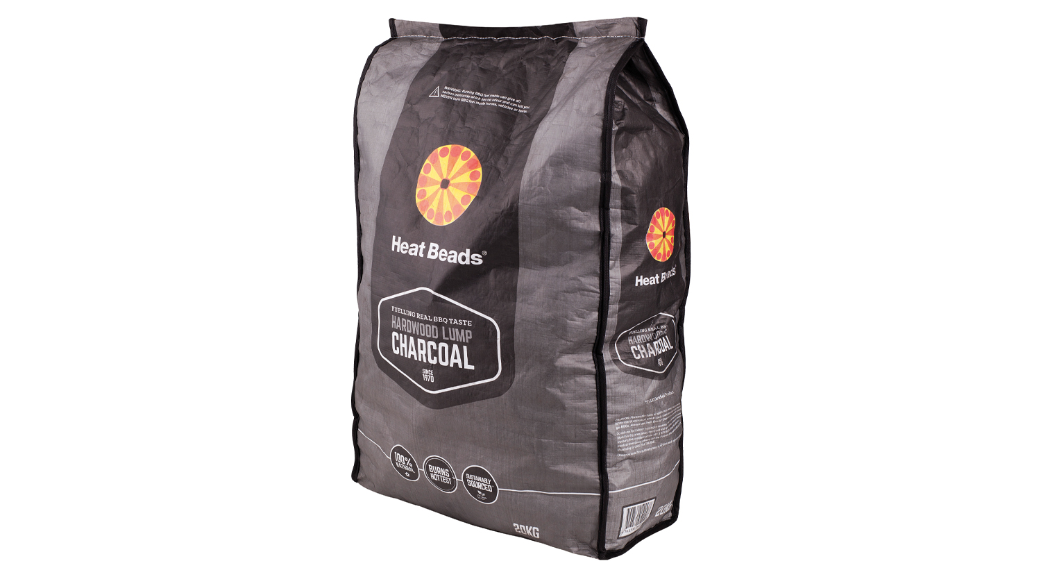 Heat Beads Hardwood Lump Charcoal 20kg