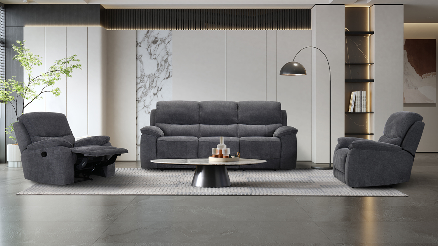 Marisa Fabric Recliner Chair