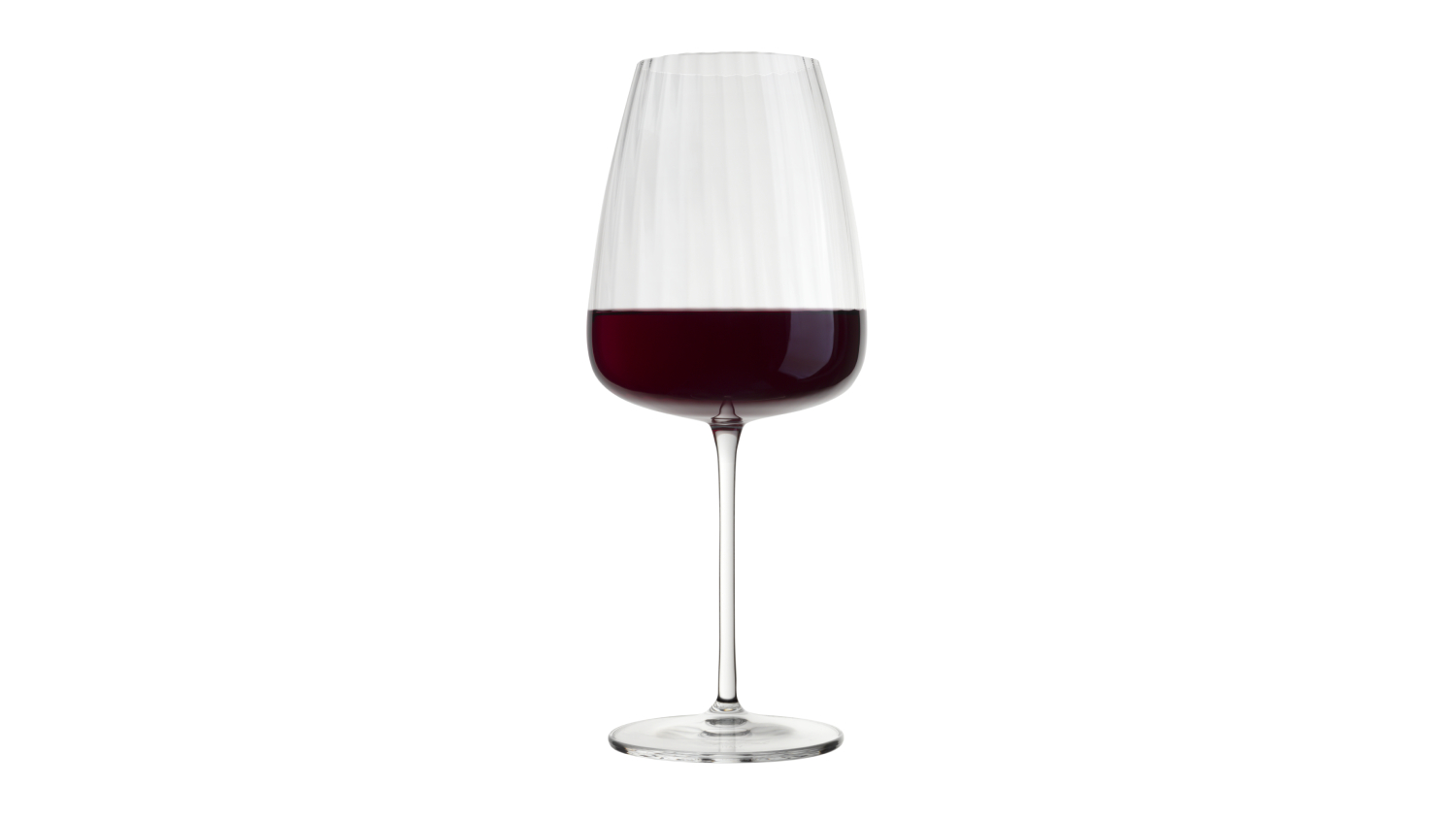 Luigi Bormioli Optica Bordeaux Glass Set 700ml 4pcs.