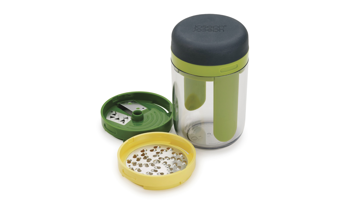 Joseph Joseph Spiro Compact Vegetable Spiralizer with Graters, Storage Container