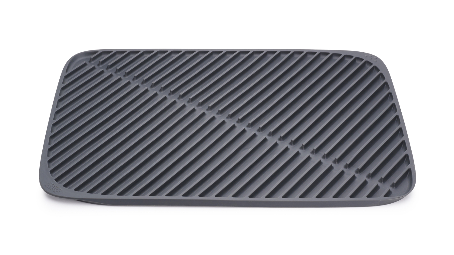 Joseph Joseph Silicone Benchtop Drainage Flume Mat 31 x 46cm - Grey