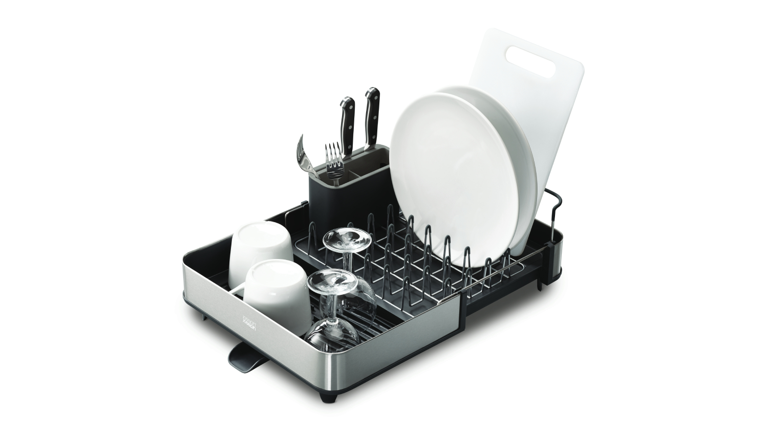 Joseph Joseph Extend Adjustable Benchtop Dish Rack - Grey