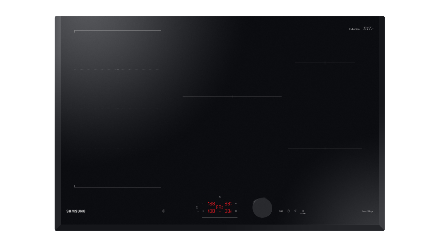 Samsung 80cm 5 Zone Induction Cooktop - Black (Series 6/NZ85C6058KK)