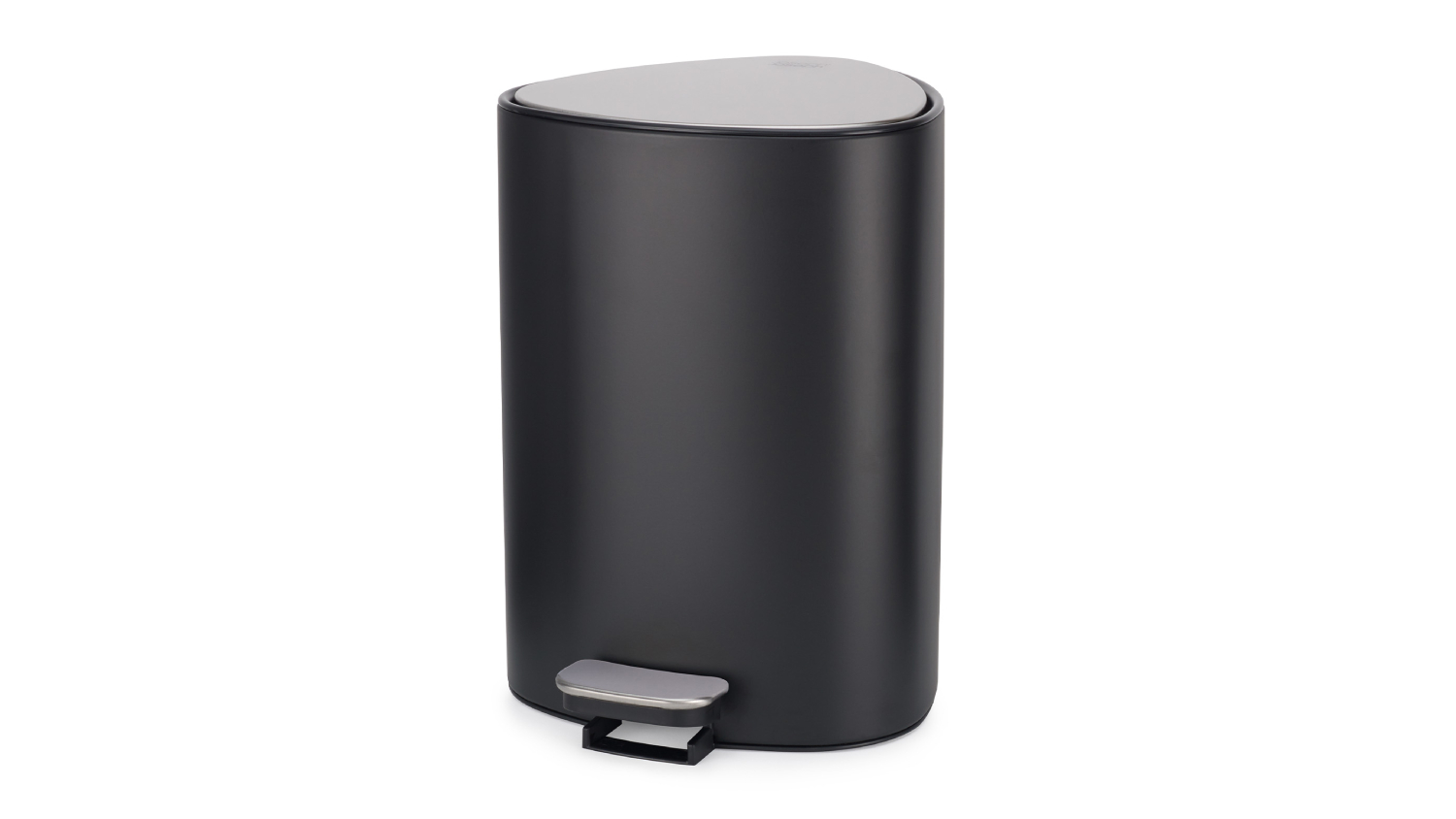Joseph Joseph EasyStore Pedal Rubbish Bin with Bin Liner Storage 5L - Matte Black
