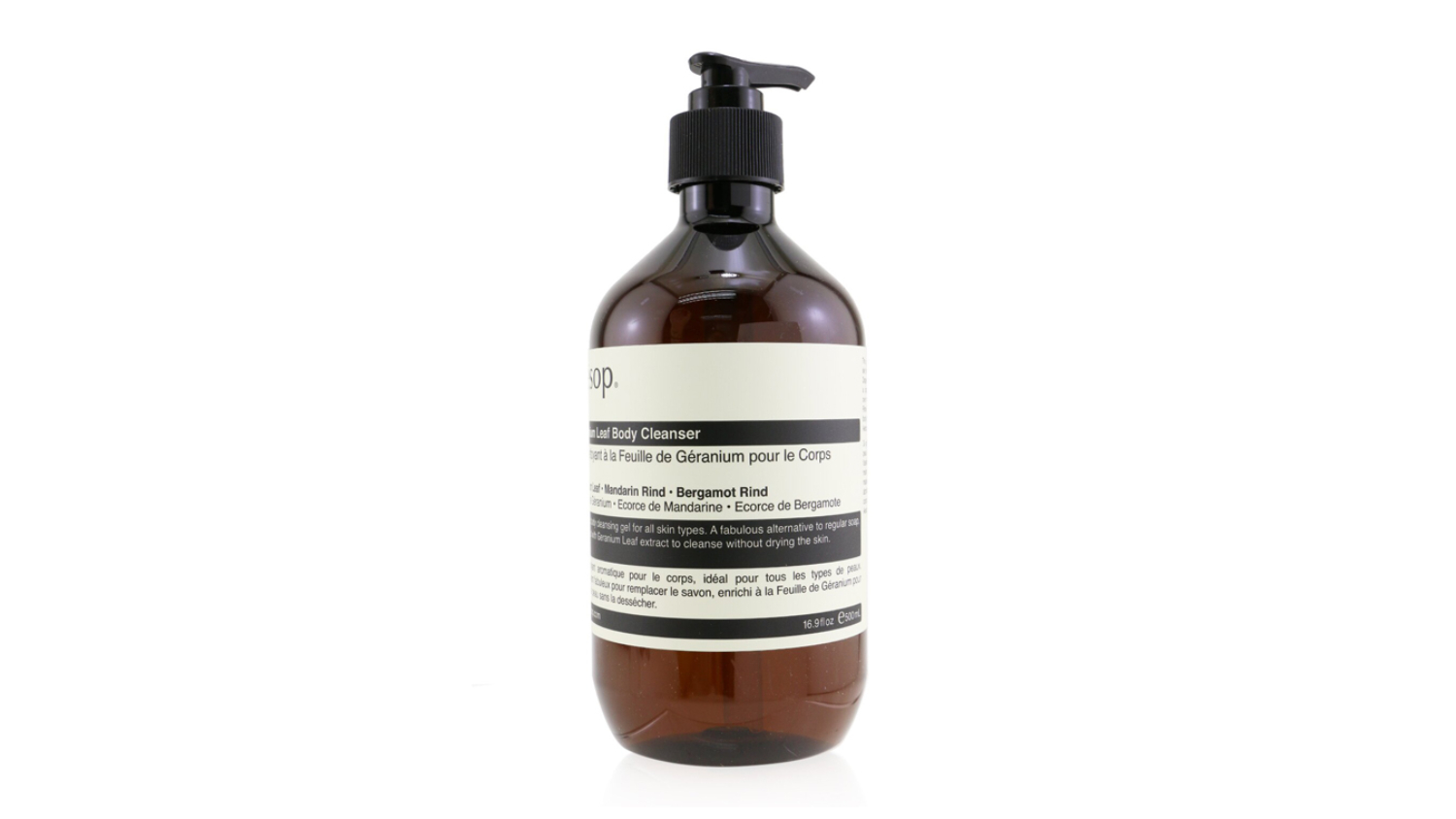 Aesop Geranium Leaf Body Cleanser - 500ml/17.99oz | Harvey
