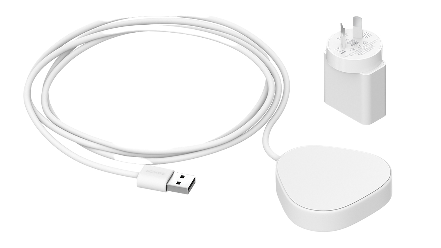 Sonos Wireless Charging Base for the Roam Speaker - White (RMWCHAU1)