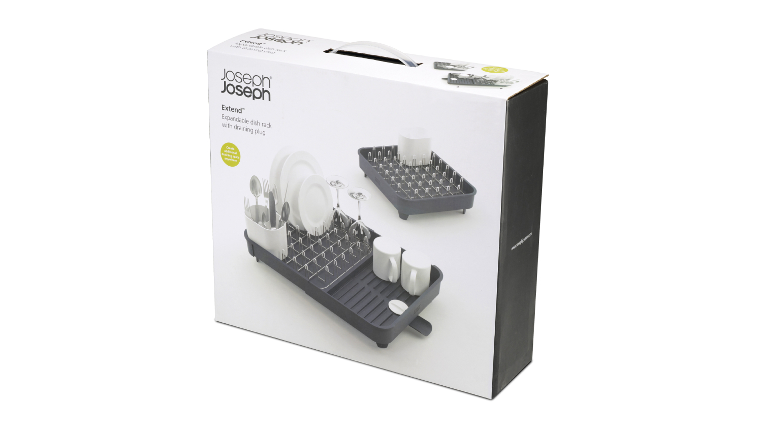 Joseph Joseph Extend Expandable Benchtop Dish Rack - Grey