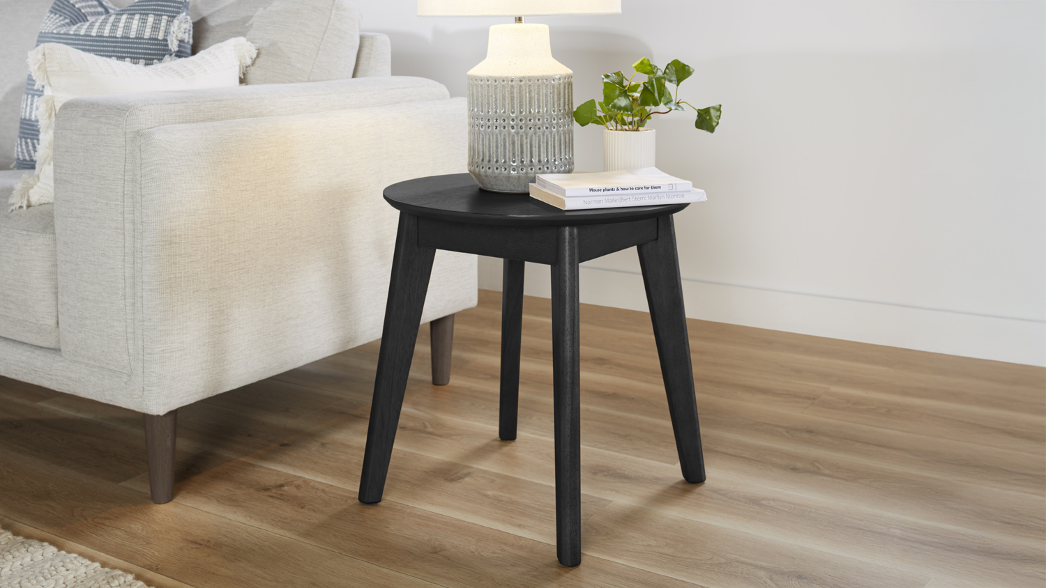 Lexi Black Side Table