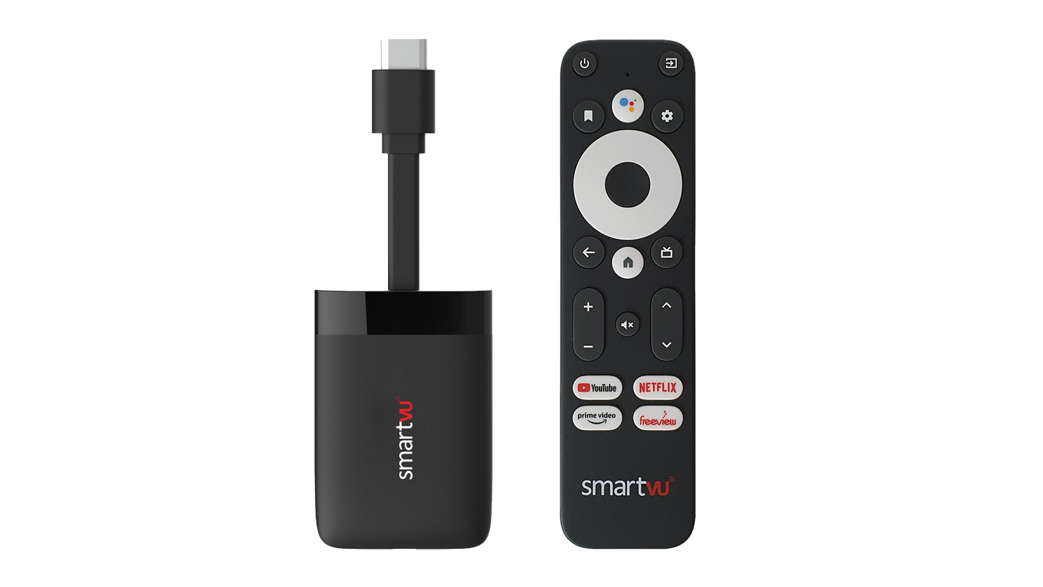 SmartVU Android Smart Streaming Device for TV with Remote - 4K Ultra HD (SV11)
