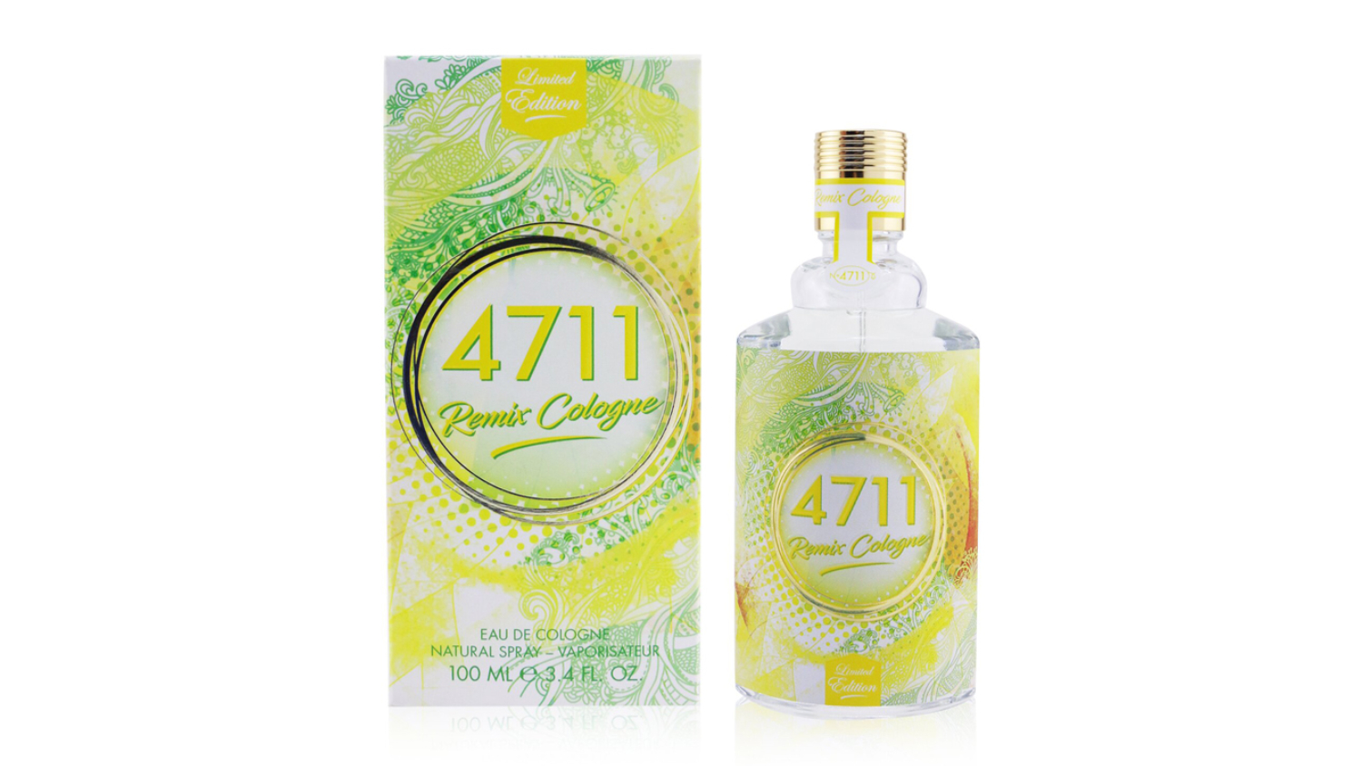 Remix Cologne Lemon Eau De Cologne Spray - 100ml/3.4oz