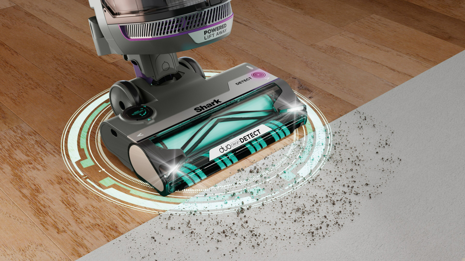 Shark PowerDetect Corded Upright Vacuum Cleaner - Stone (AZ3900)