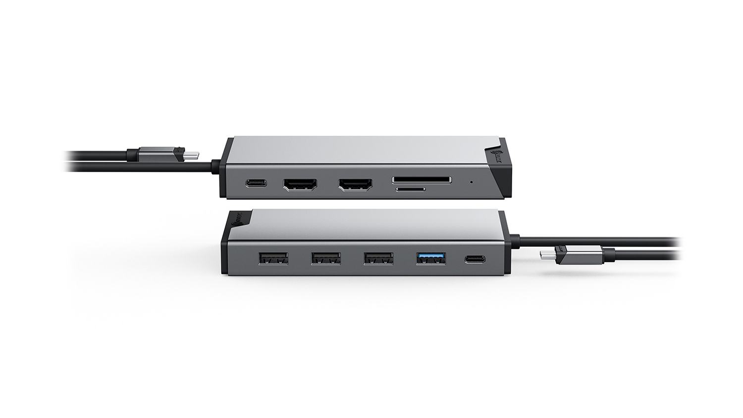 Alogic DV3 USB-C 12-in-1 Triple Display Mini Docking Station - Silver (DUCDDV3V2)