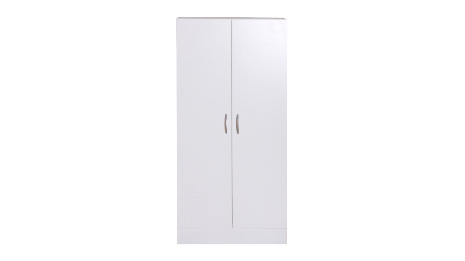 TSB Living "Clevedon" Tall Shoe Storage Cabinet - White