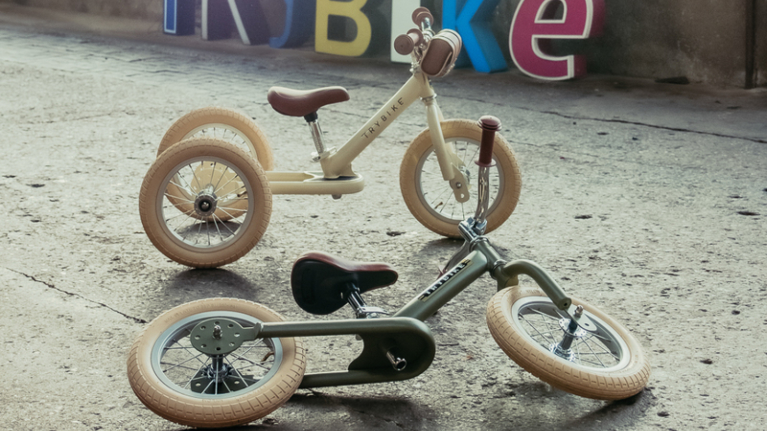 Trybike - Vintage Cream