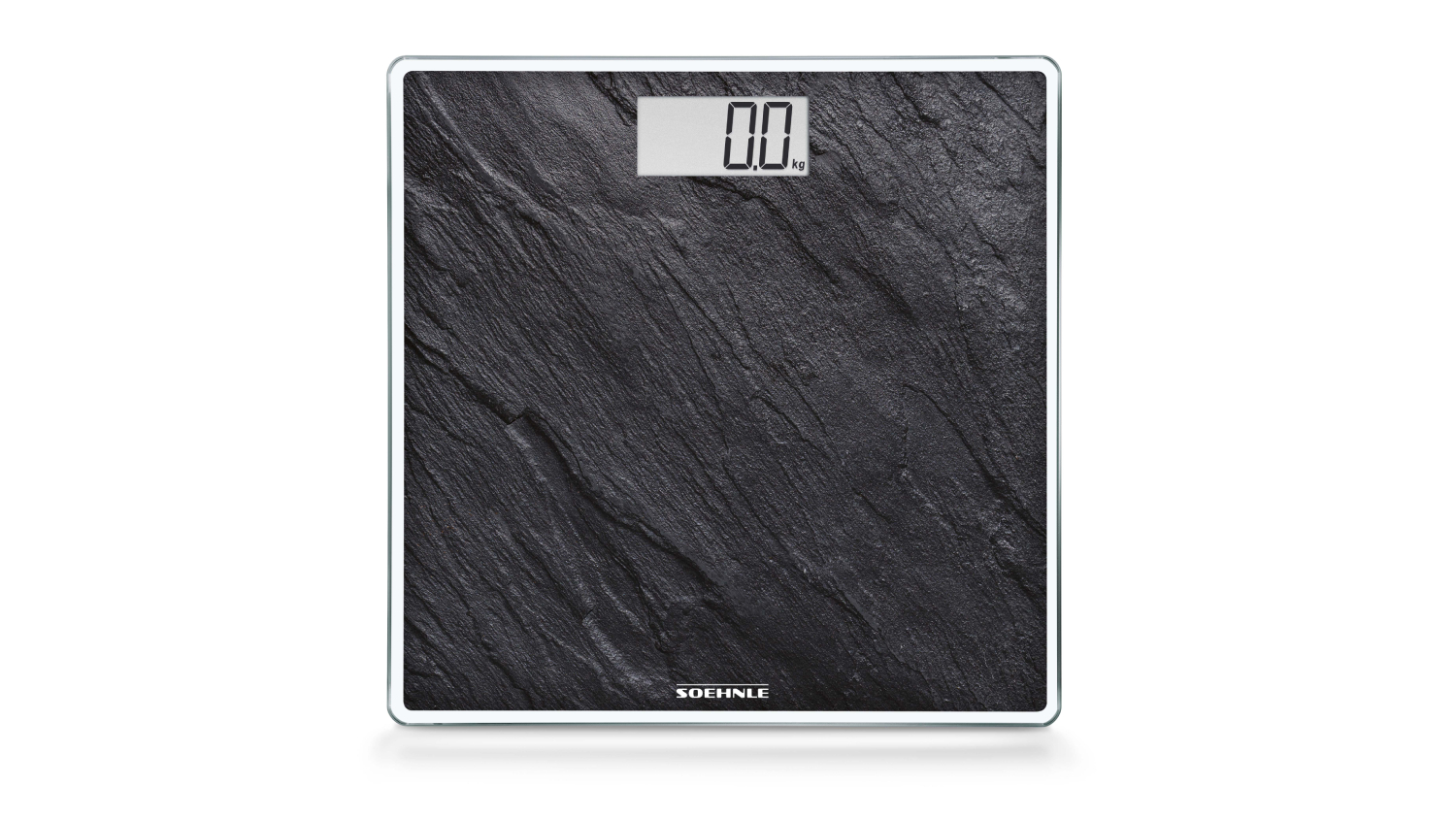 Soehnle Style Sense 300 Compact Bathroom Scales - Slate Look