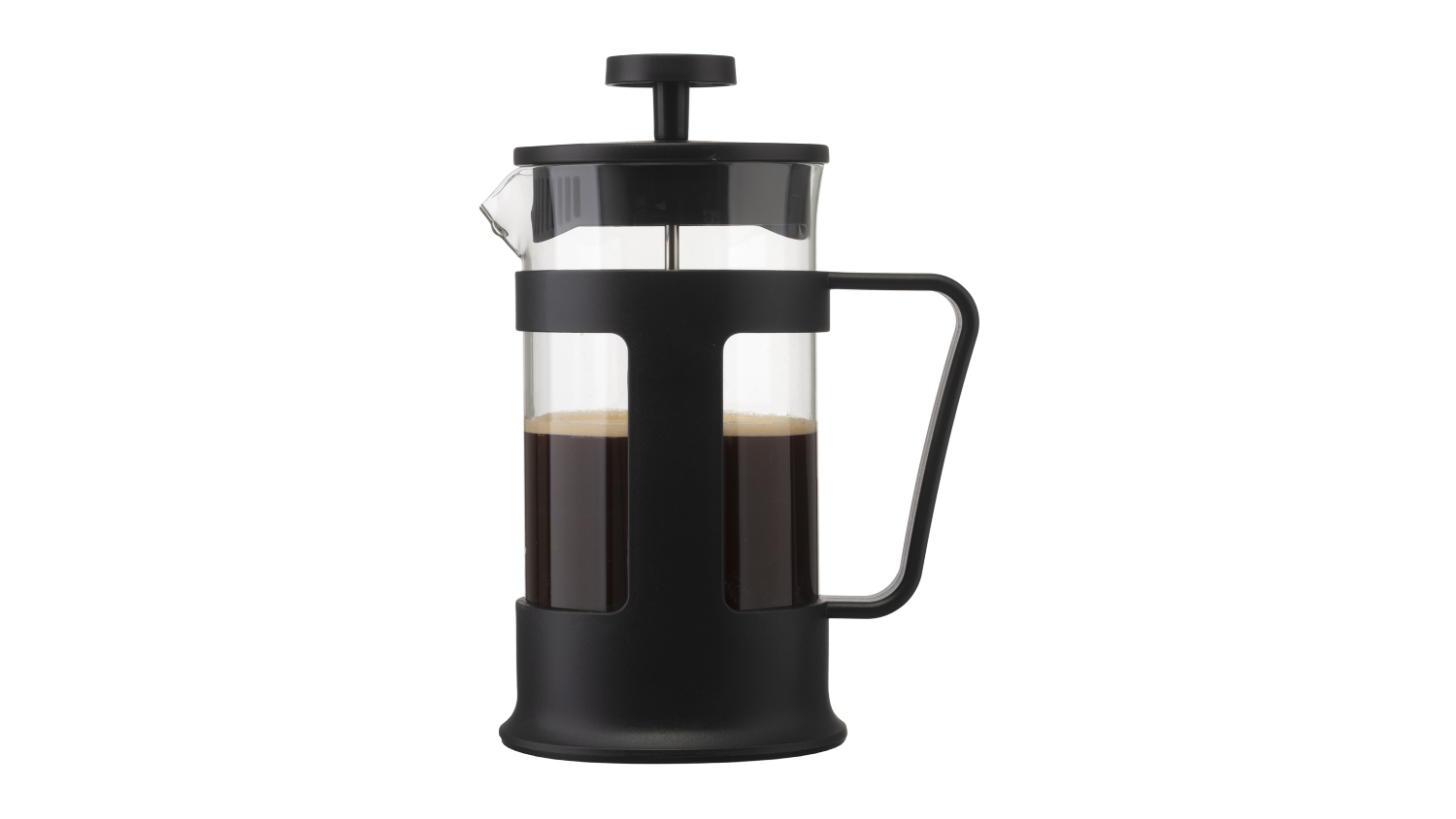 Brew French Press Coffee Plunger 600ml - Black