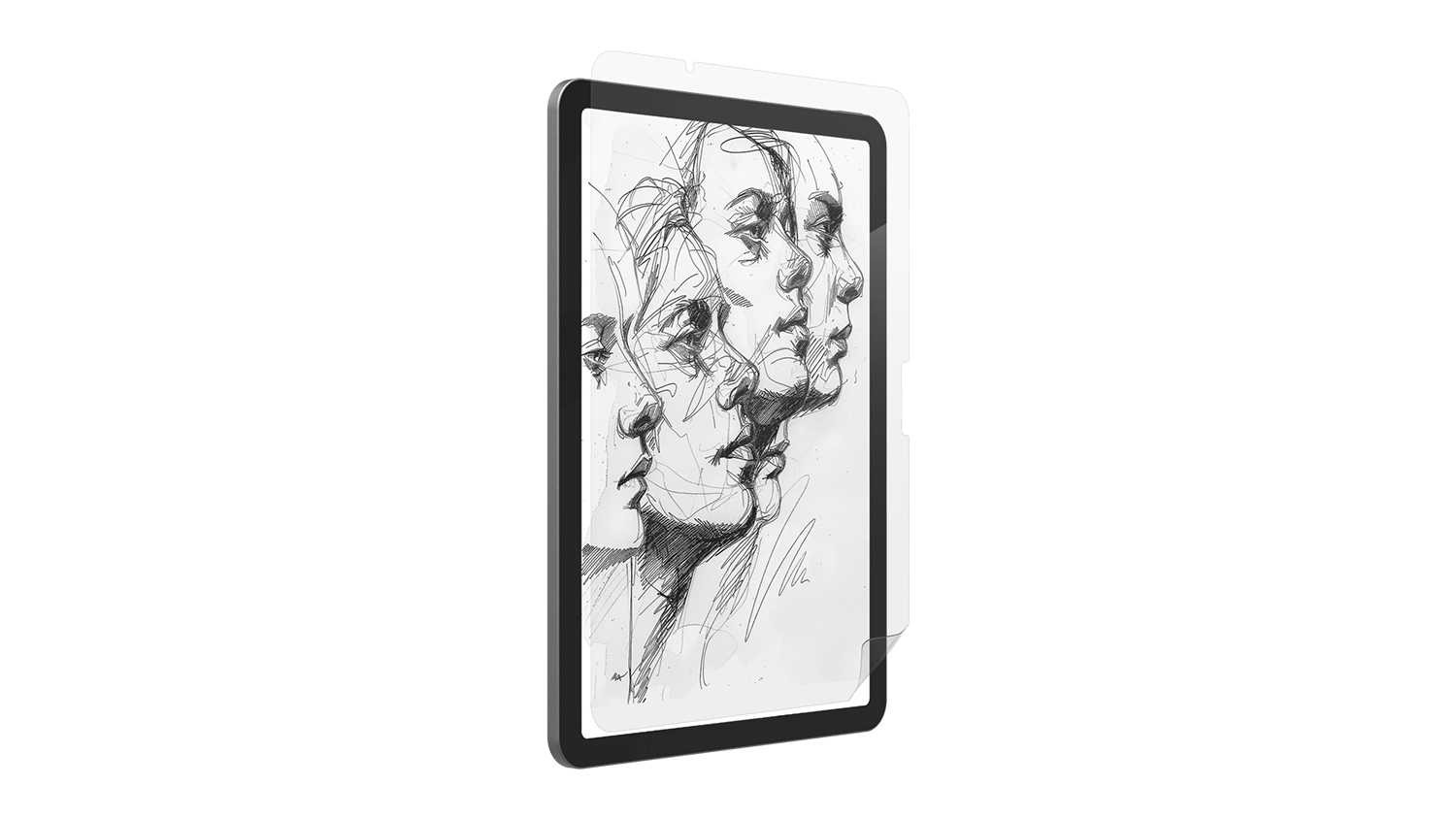Zagg InvisibleShield Fusion Canvas Screen Protector for iPad Air 13" M2 - Clear