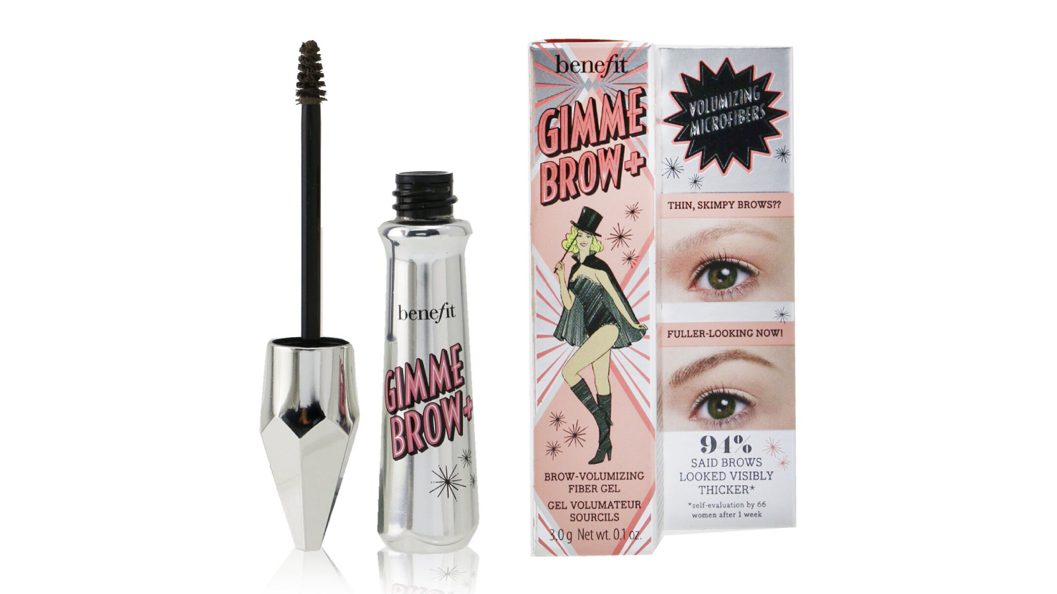 Benefit Gimme Brow+ Volumizing Fiber Gel - #2 Warm Golden Blonde - 3g/0.1oz