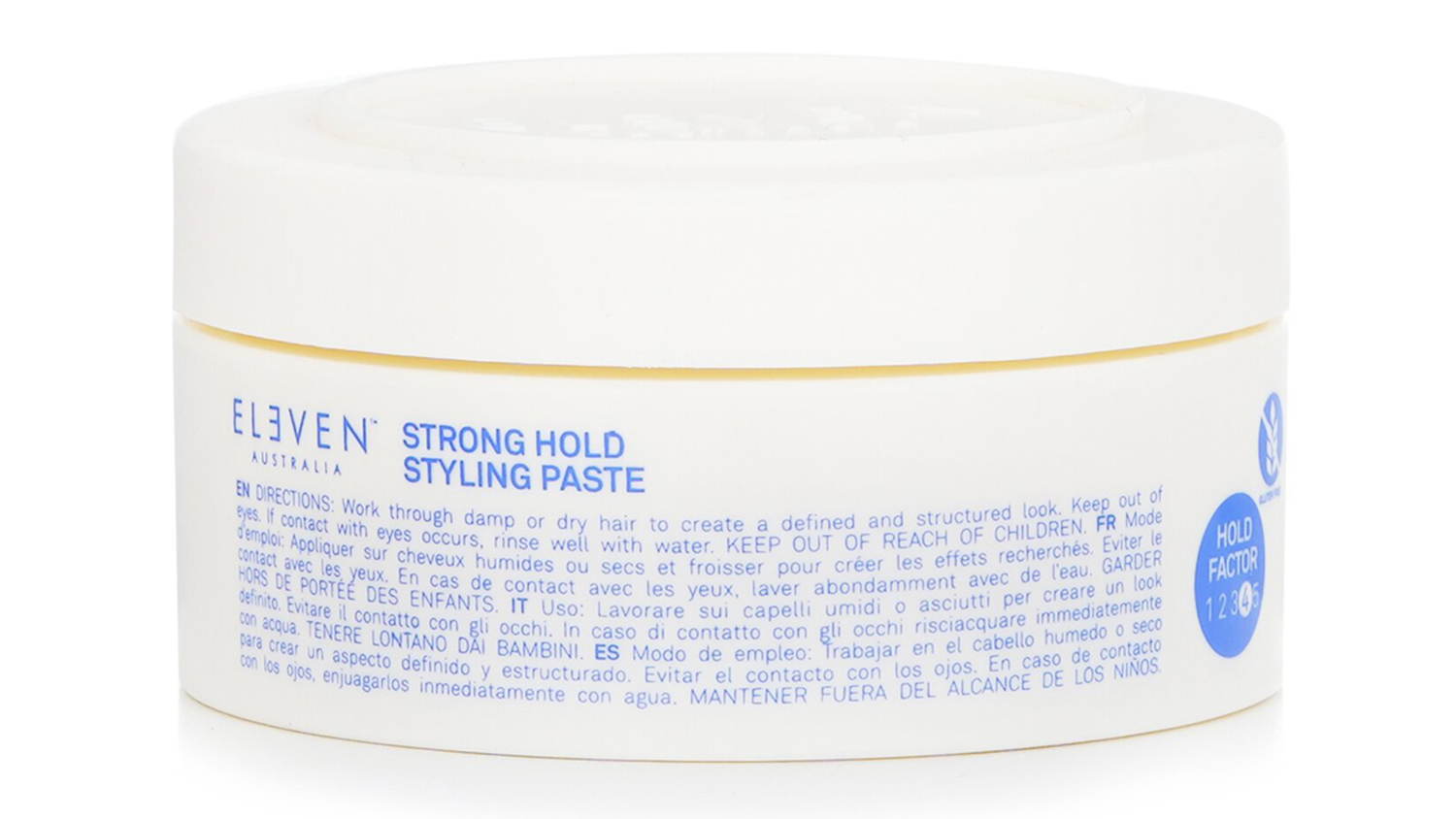 Eleven Australia Strong Hold Styling Paste (Hold Factor - 4) - 85g/3oz