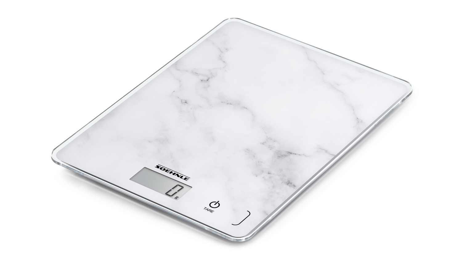 Soehnle Page Compact 300 Digital Kitchen Scale - Marble Look