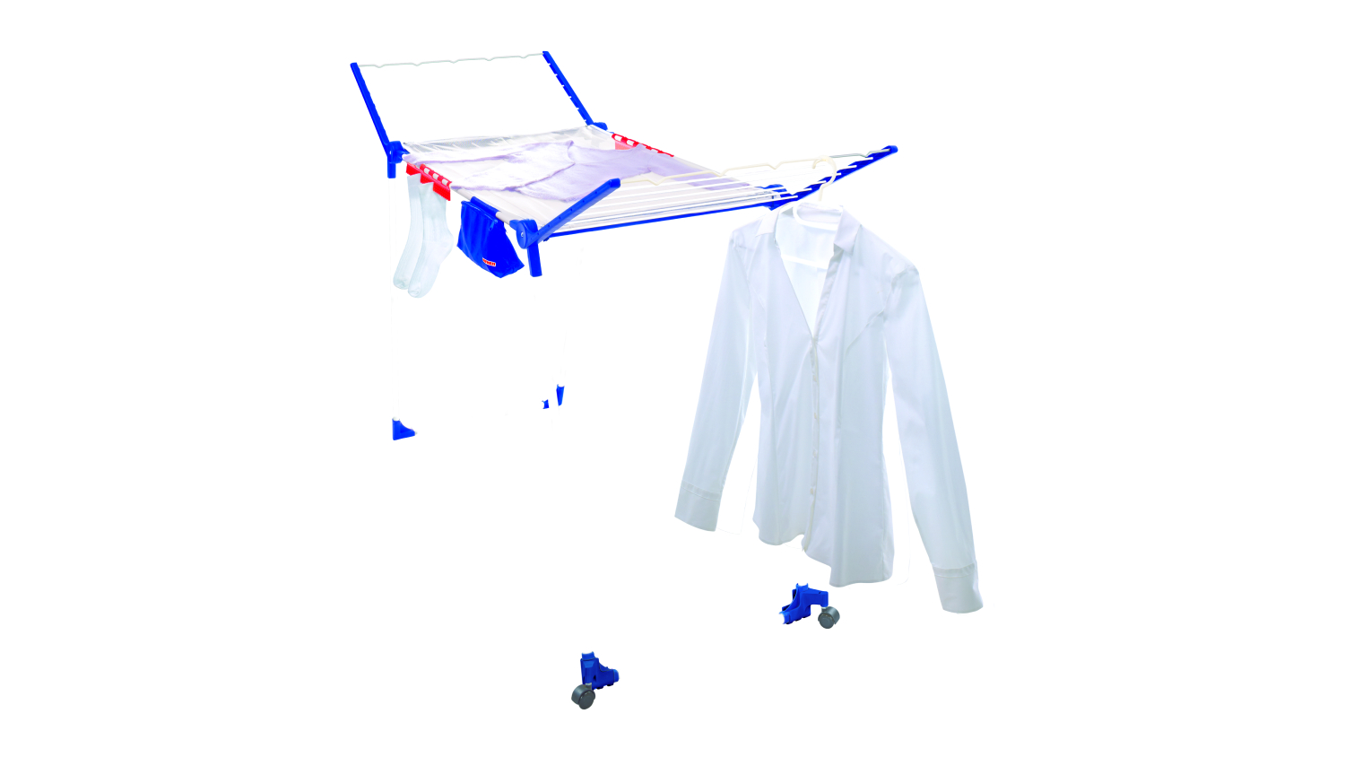 Leifheit Pegasus 200 Solid Deluxe Mobile Clothes Drying Rack